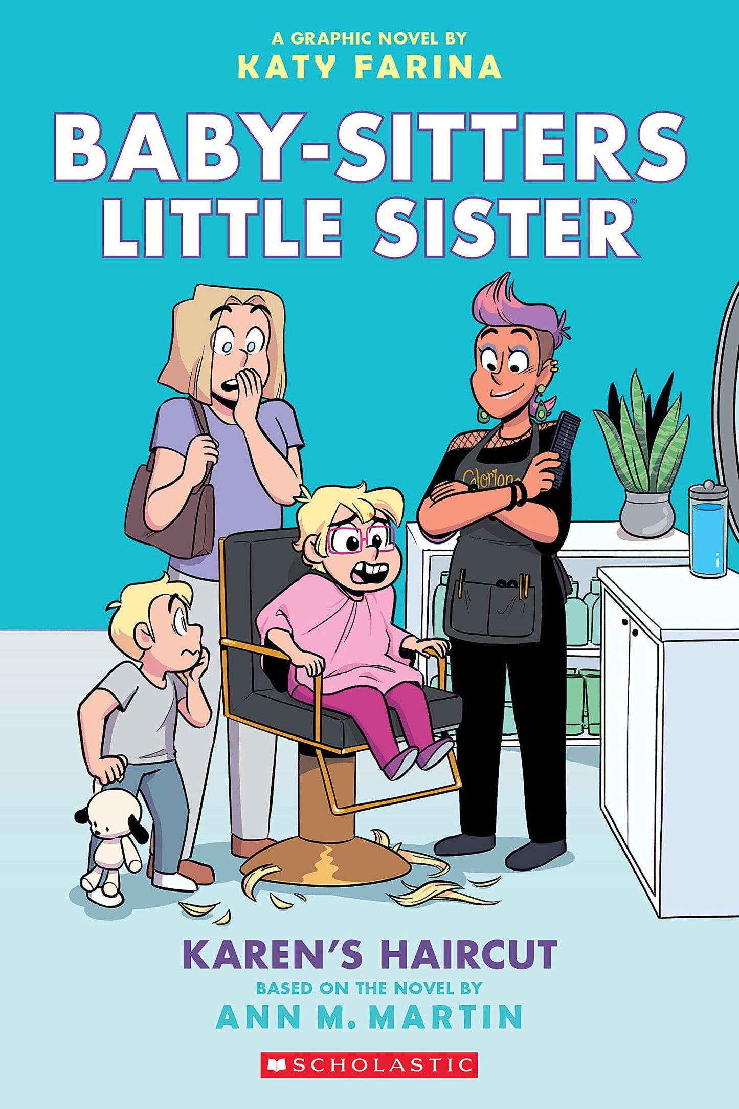 Karen's Haircut: A Graphic Novel (Baby-Sitters Little Sister #7) (Baby-Sitters Little Sister Graphix) - 3253