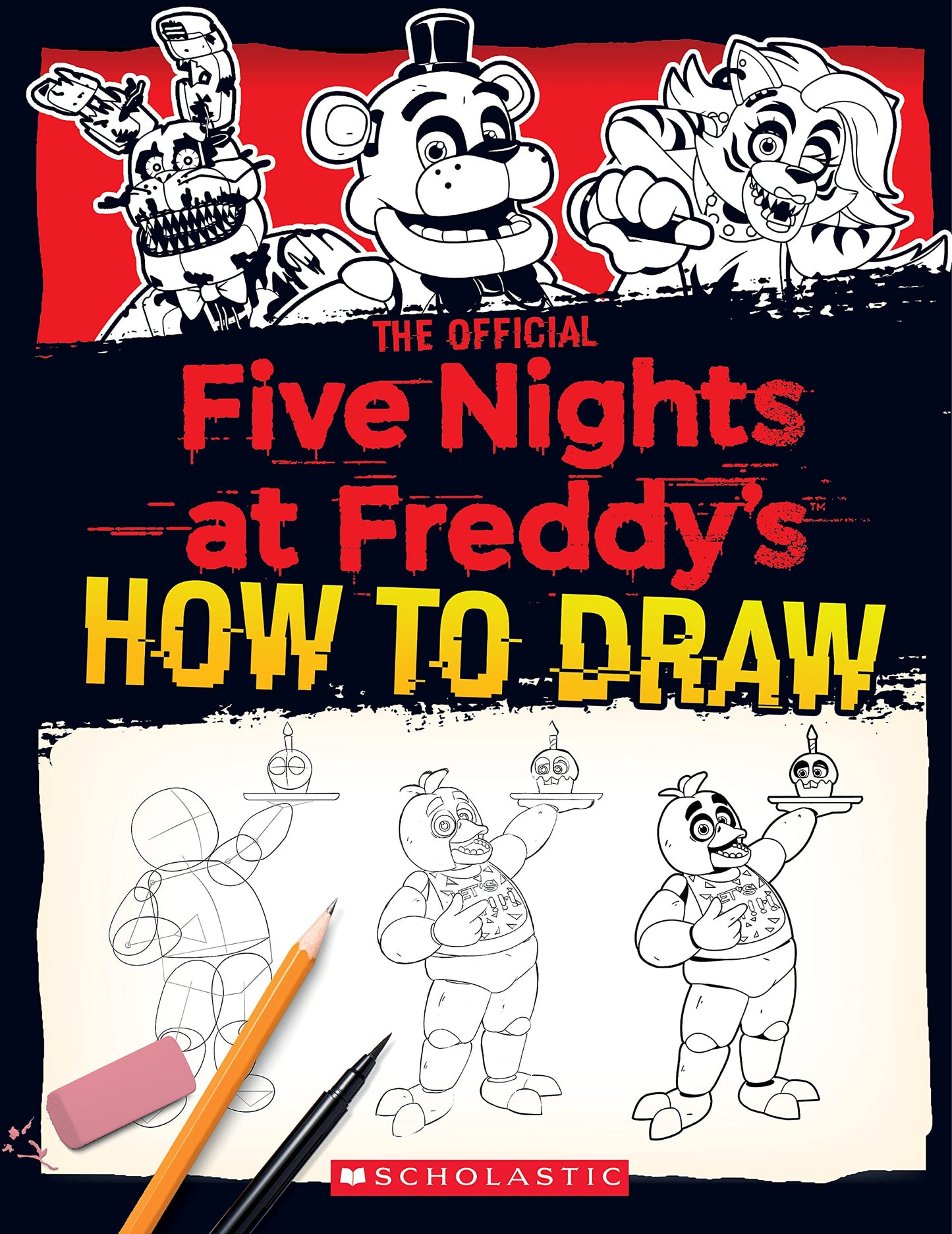 How to Draw Five Nights at Freddy's: An AFK Book - 4296