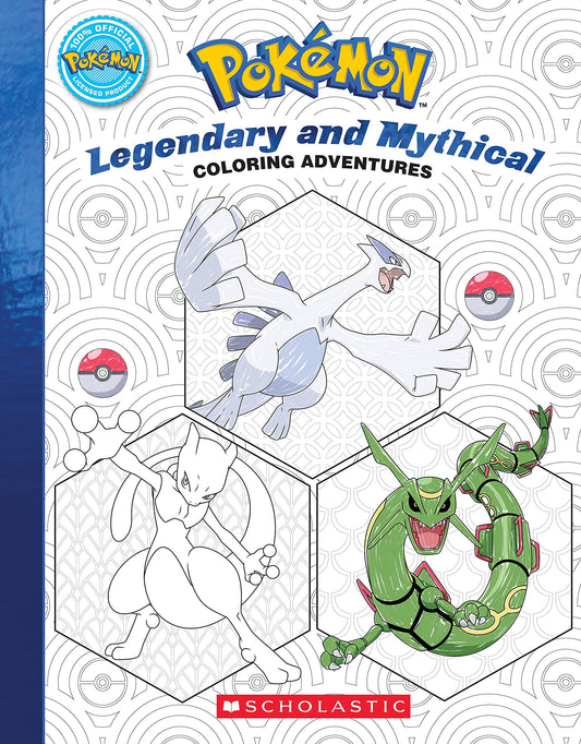Pokémon Coloring Adventures #2: Legendary & Mythical Pokémon - 6020