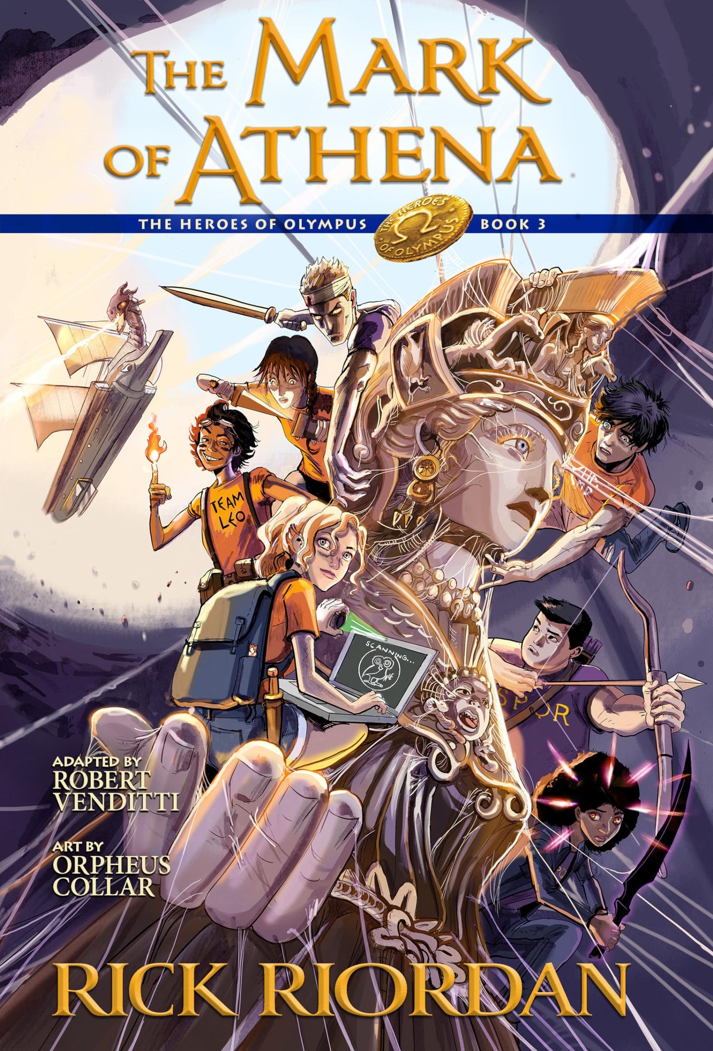 The Heroes of Olympus, Book Three: The Mark of Athena: The Graphic Novel - 8977
