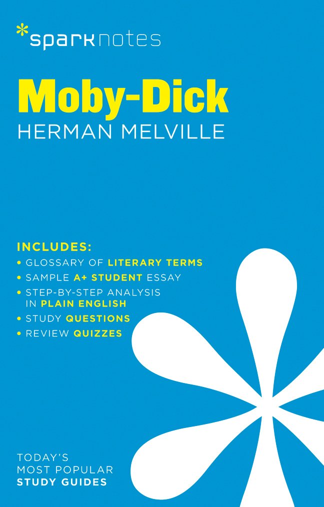 Moby-Dick SparkNotes Literature Guide (SparkNotes Literature Guide Series, 45) - 4852
