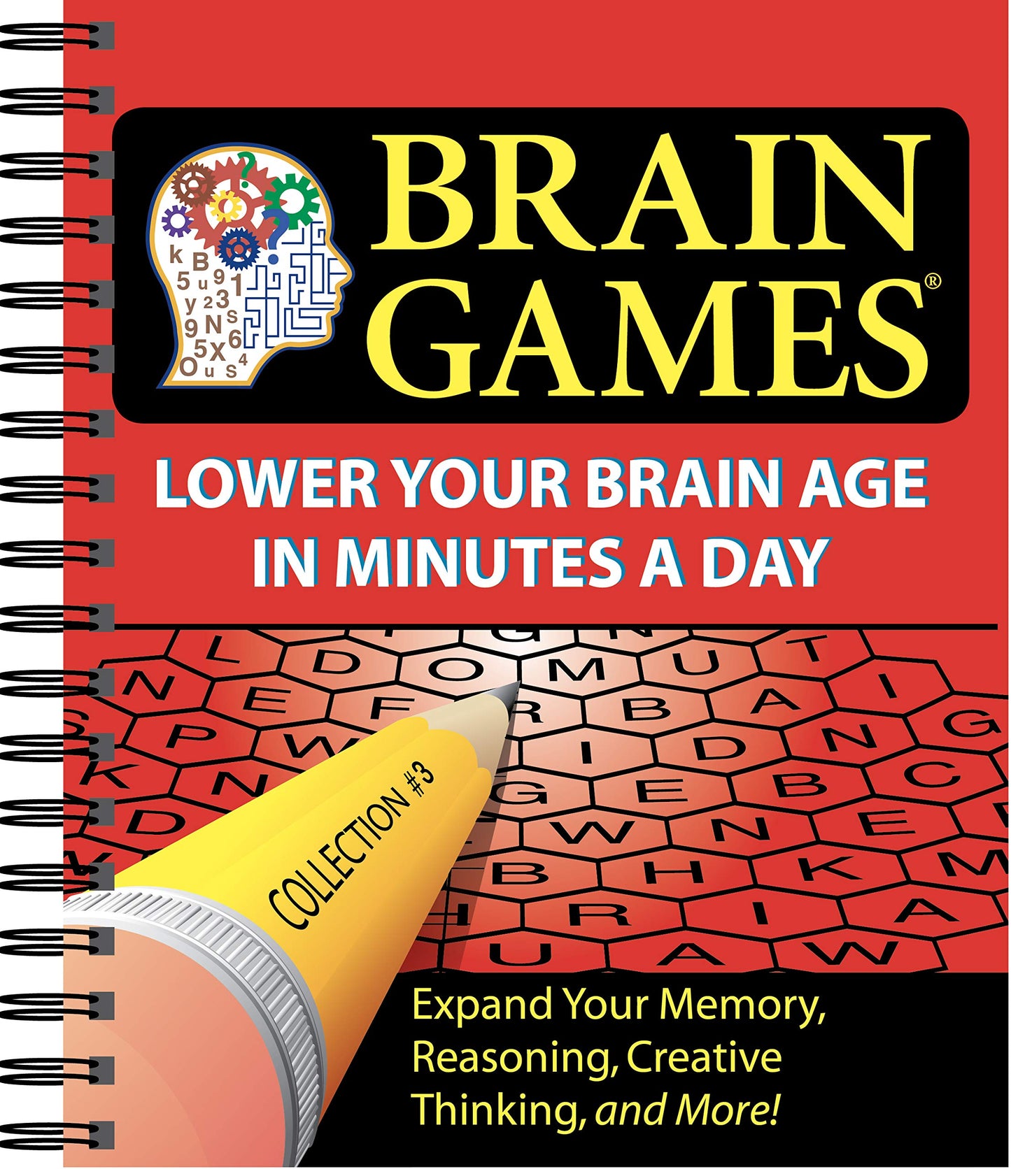 Brain Games #3: Lower Your Brain Age in Minutes a Day (Volume 3) - 2587