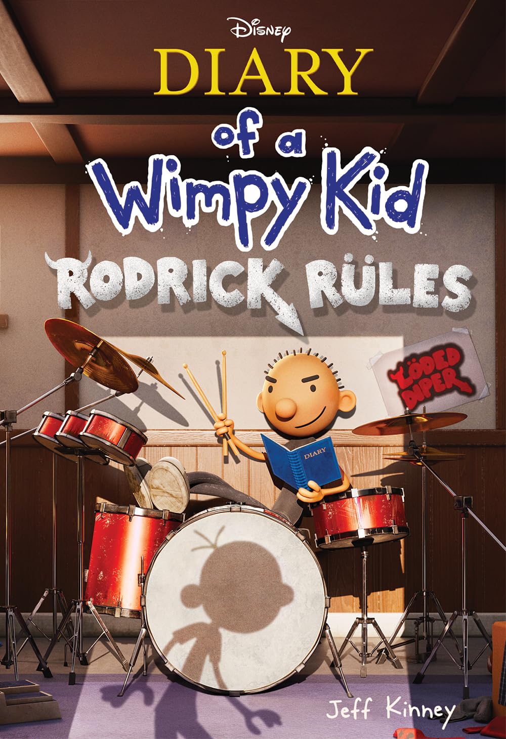Rodrick Rules (Special Disney+ Cover Edition) (Diary of a Wimpy Kid #2) (Volume 2)