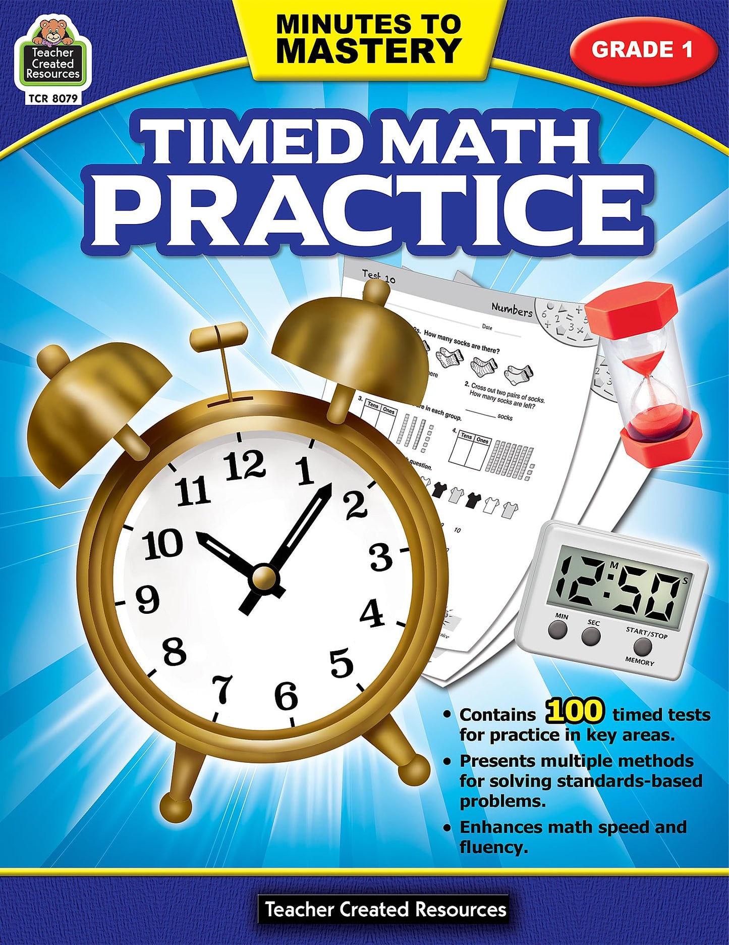 Minutes to Mastery - Timed Math Practice Grade 1: Grade 1 (Watch Me Learn) - 2951