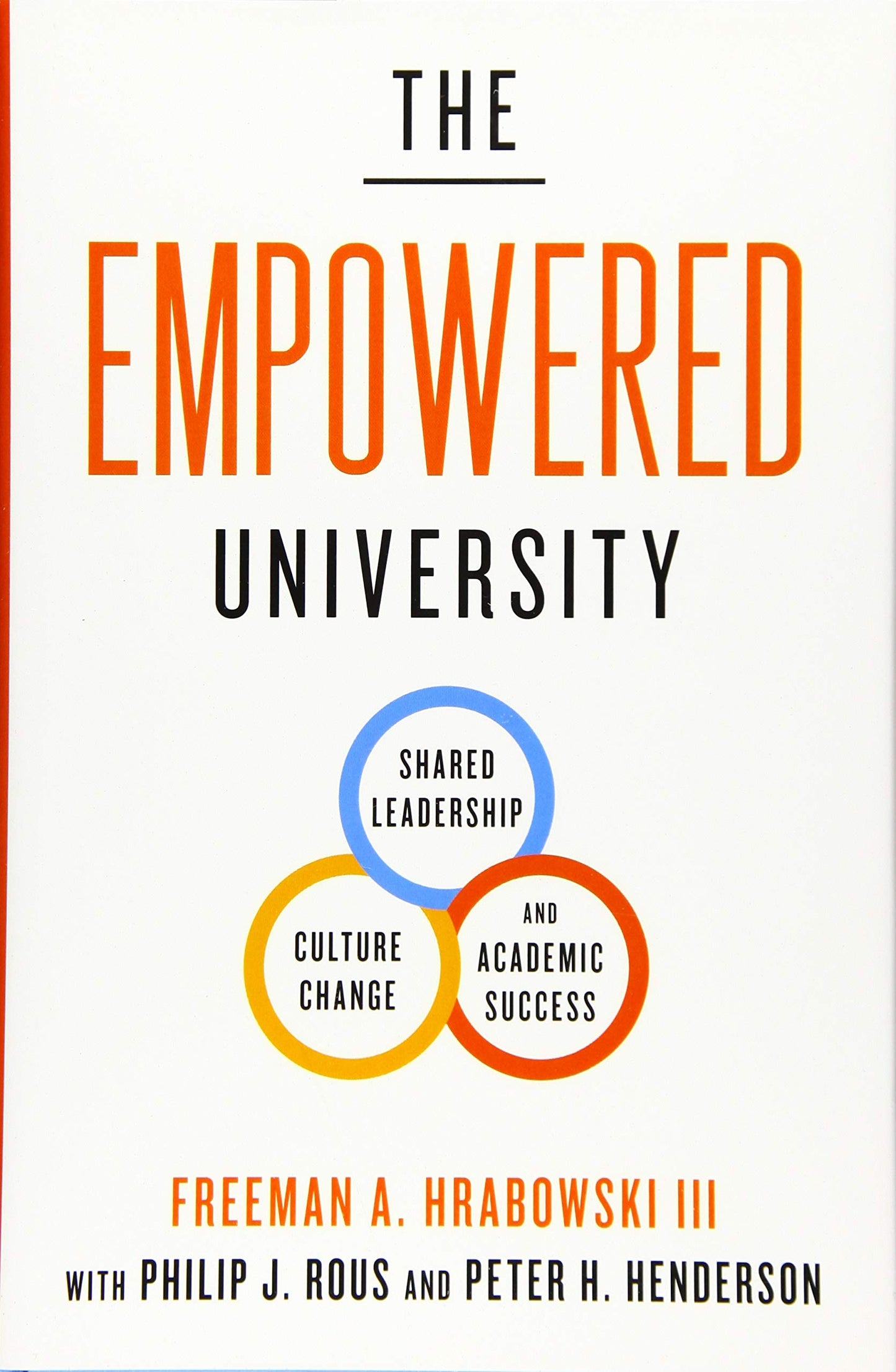 The Empowered University: Shared Leadership, Culture Change, and Academic Success - 9581