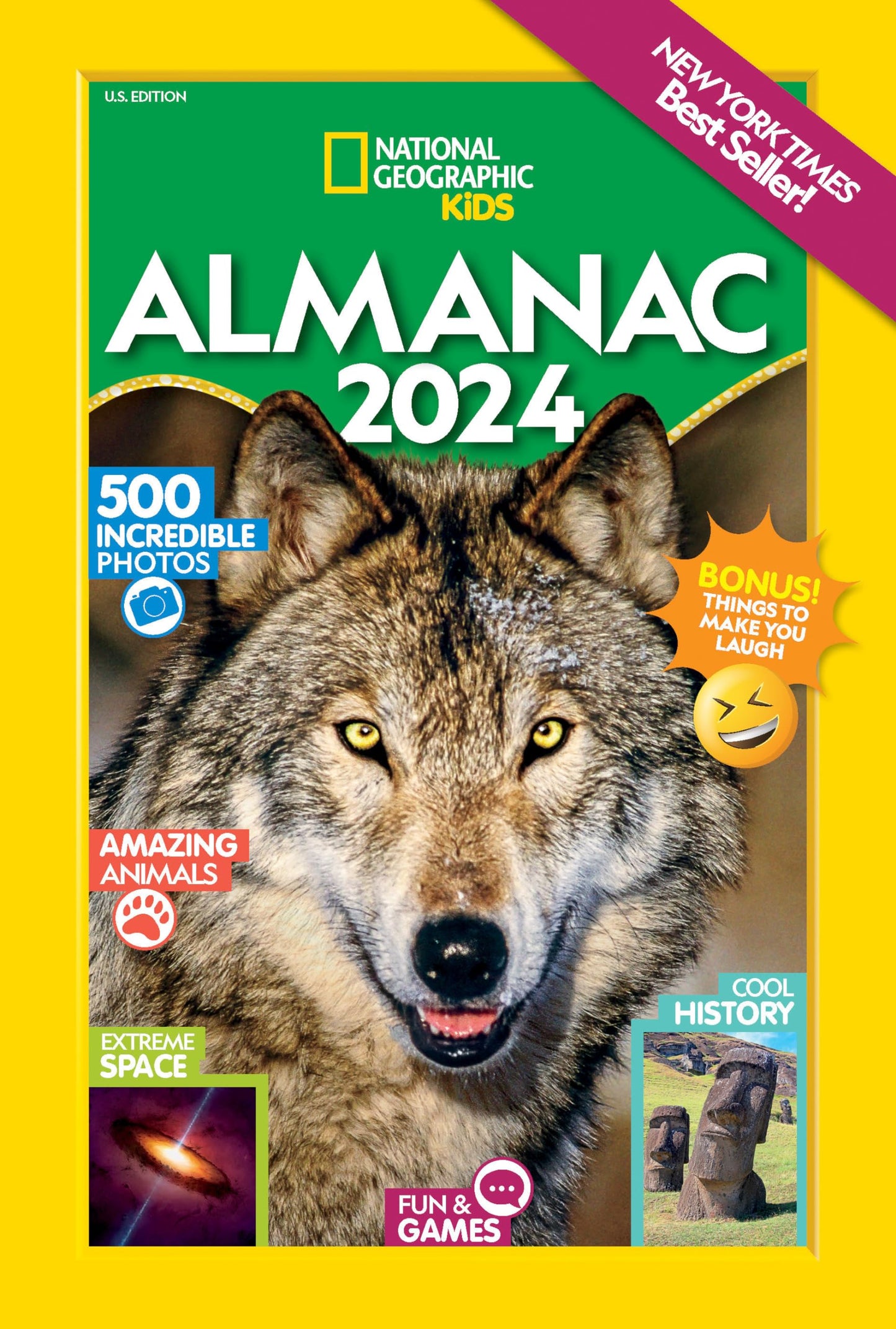 National Geographic Kids Almanac 2024 (US edition) - 3284