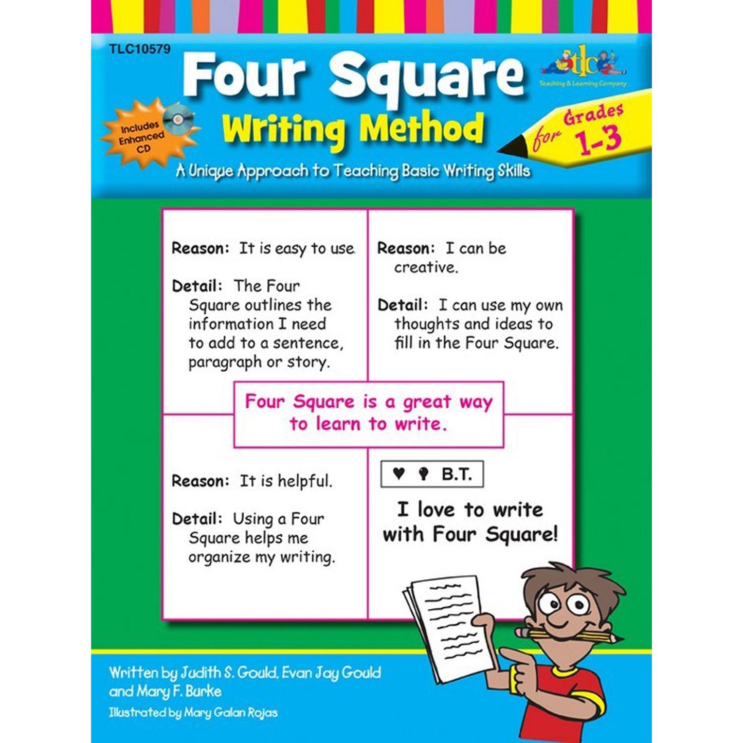 Four Square Writing Method Grades 1-3 w/ Enhanced CD