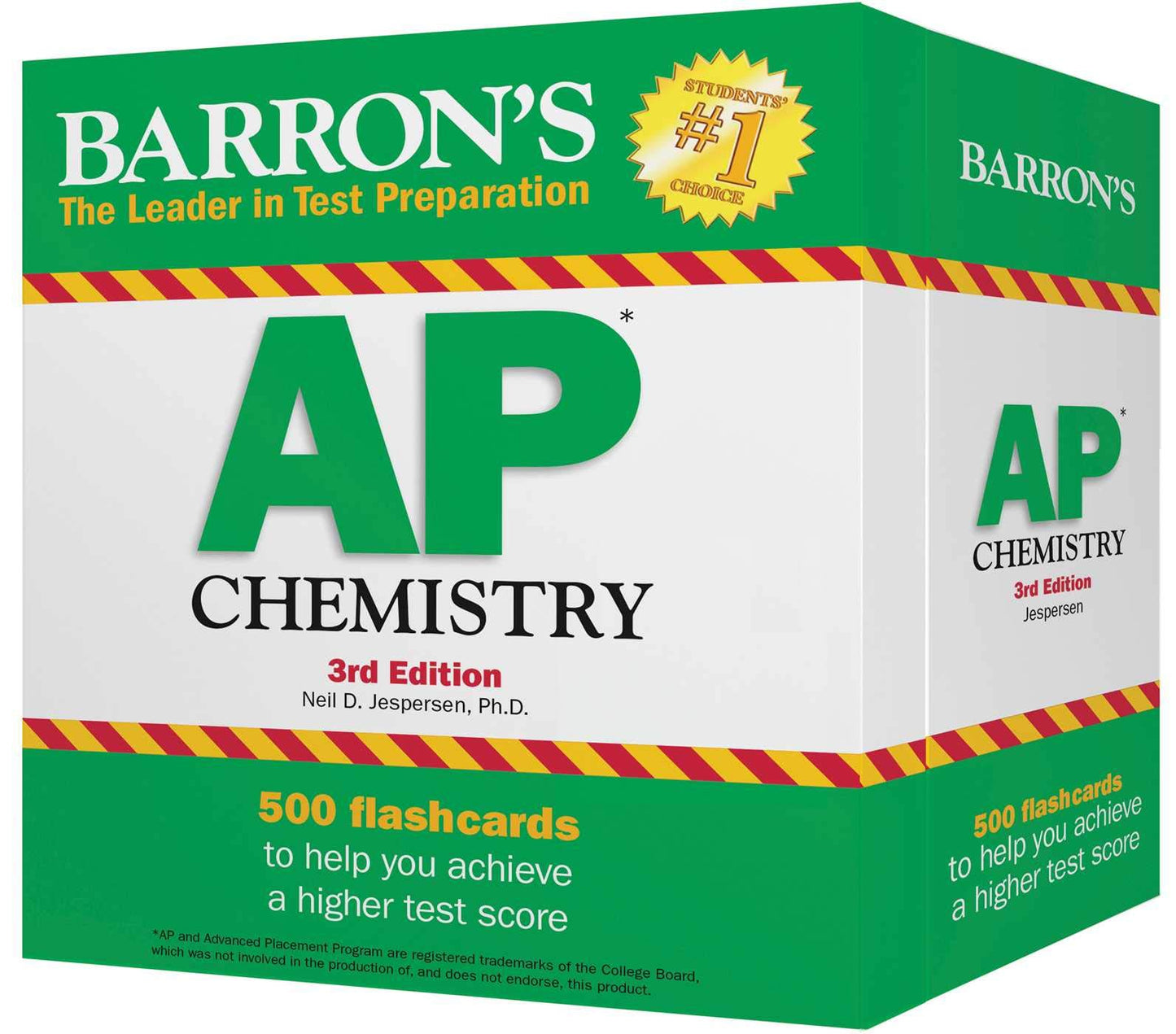 AP Chemistry Flash Cards (Barron's Test Prep) - 9650