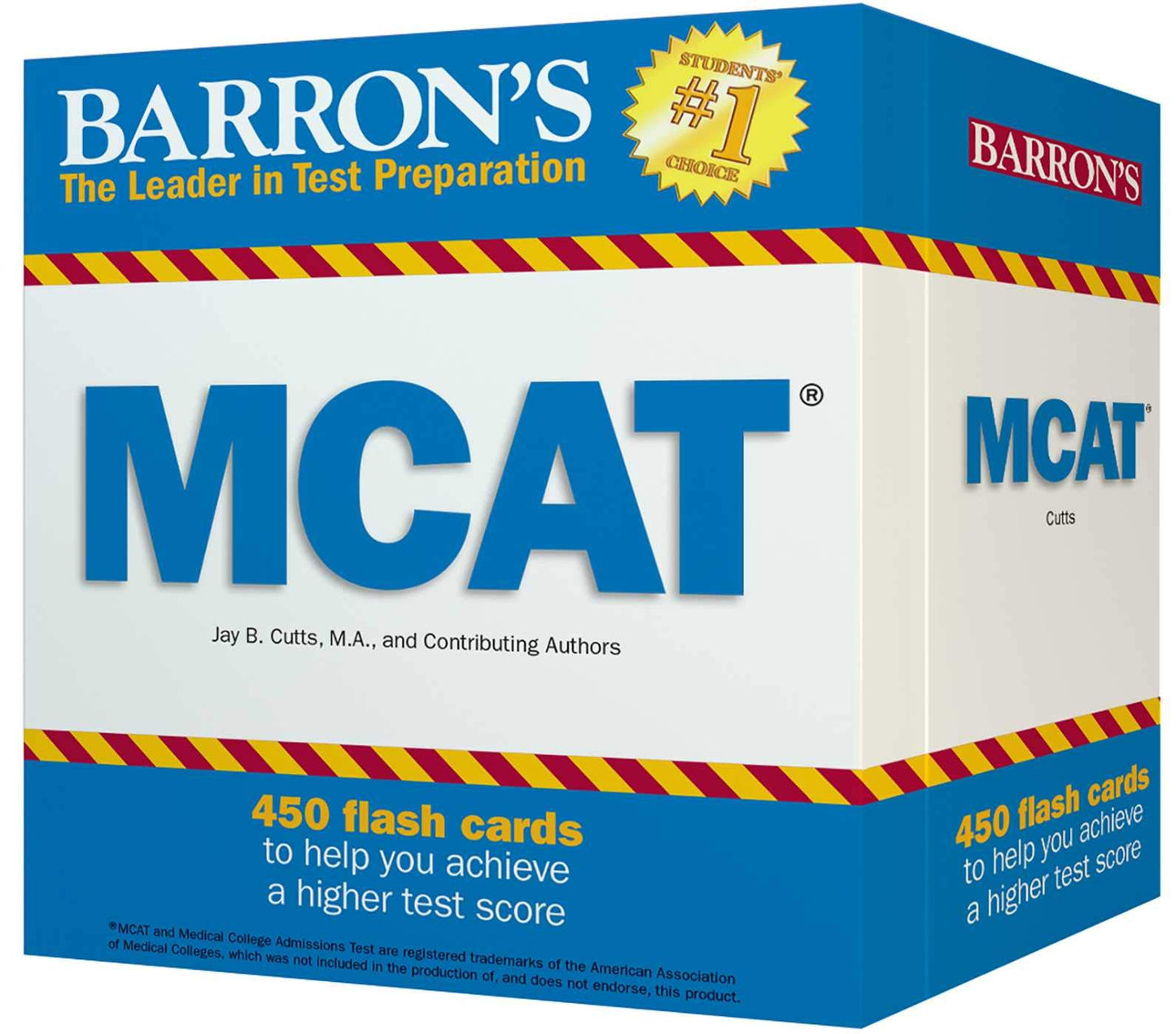 MCAT Flash Cards (Barron's Test Prep) - 1656