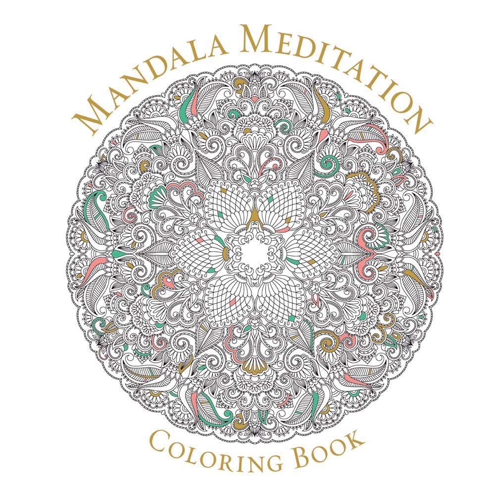 Mandala Meditation Coloring Book (Serene Coloring) - 8760