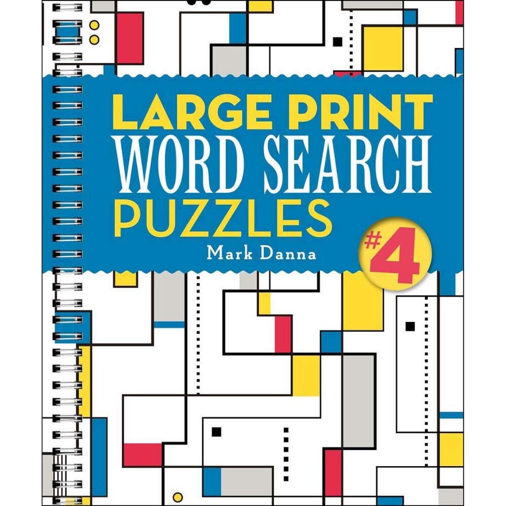 Large Print Word Search Puzzles 4 - 2909