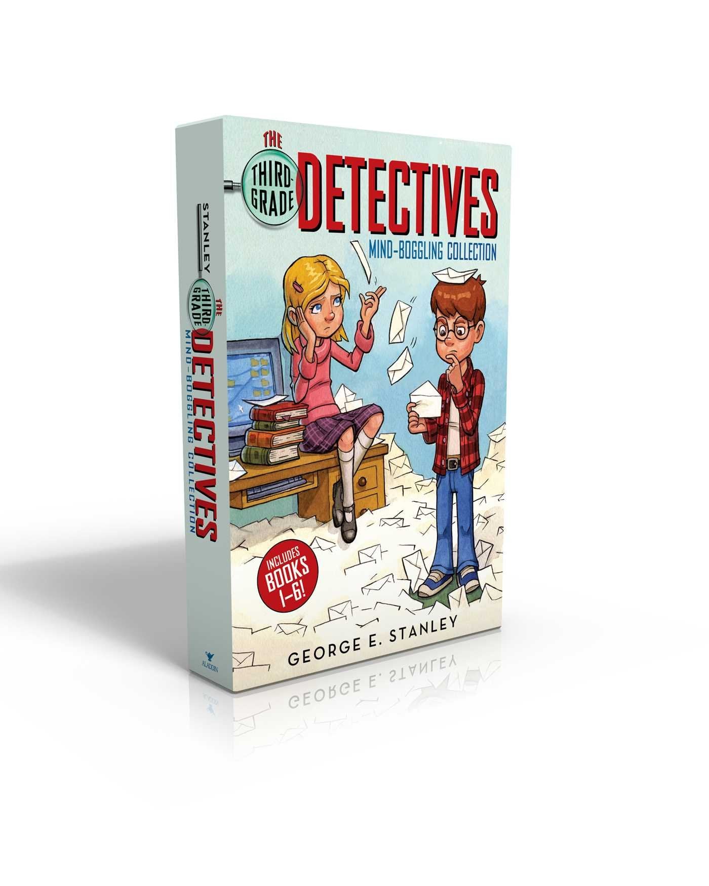 The Third-Grade Detectives Mind-Boggling Collection (Boxed Set): The Clue of the Left-Handed Envelope; The Puzzle of the Pretty Pink Handkerchief; The Mystery of the Hairy Tomatoes; The Cobweb Confession; The Riddle of t...