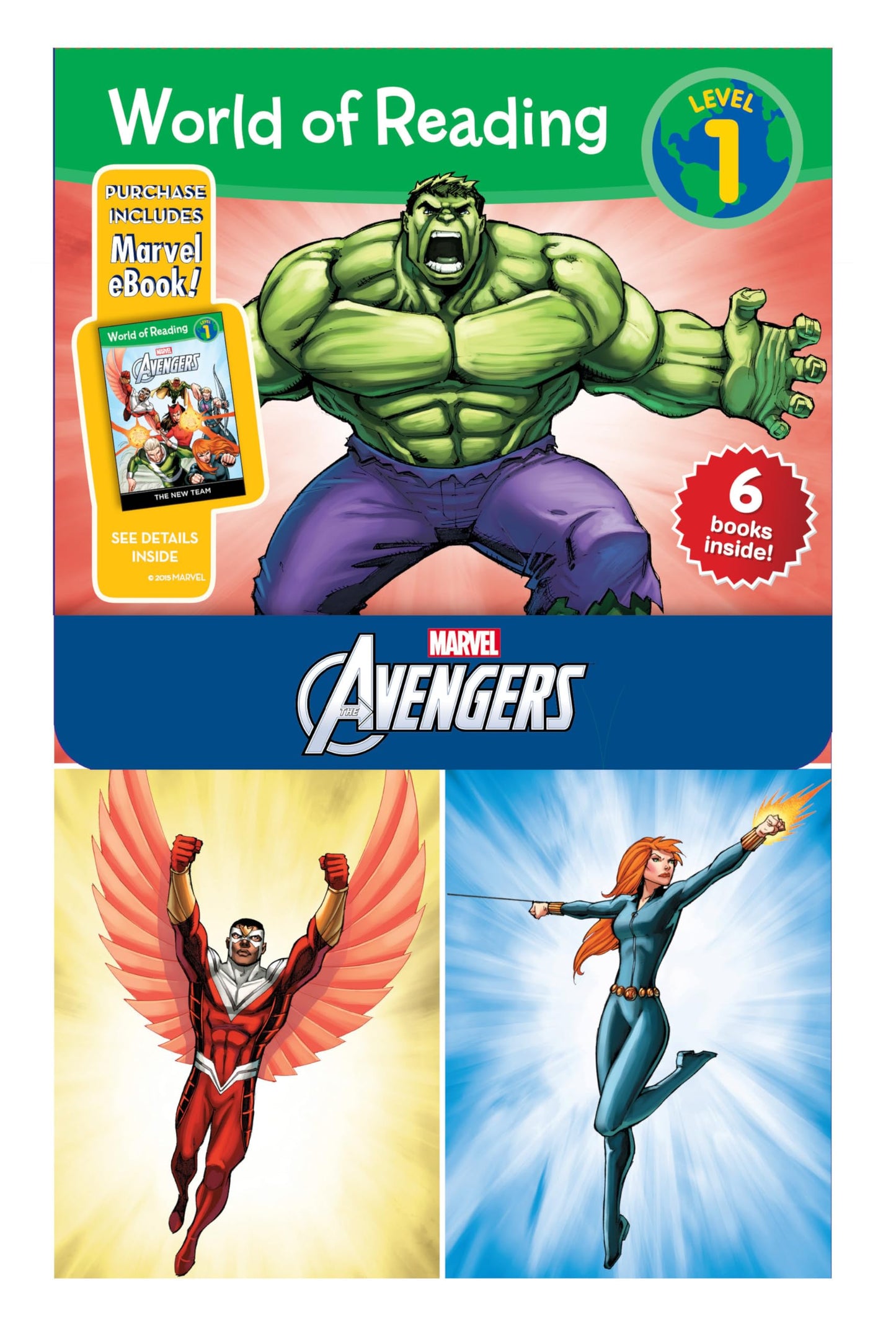 World of Reading Avengers Boxed Set: Level 1 - 3970