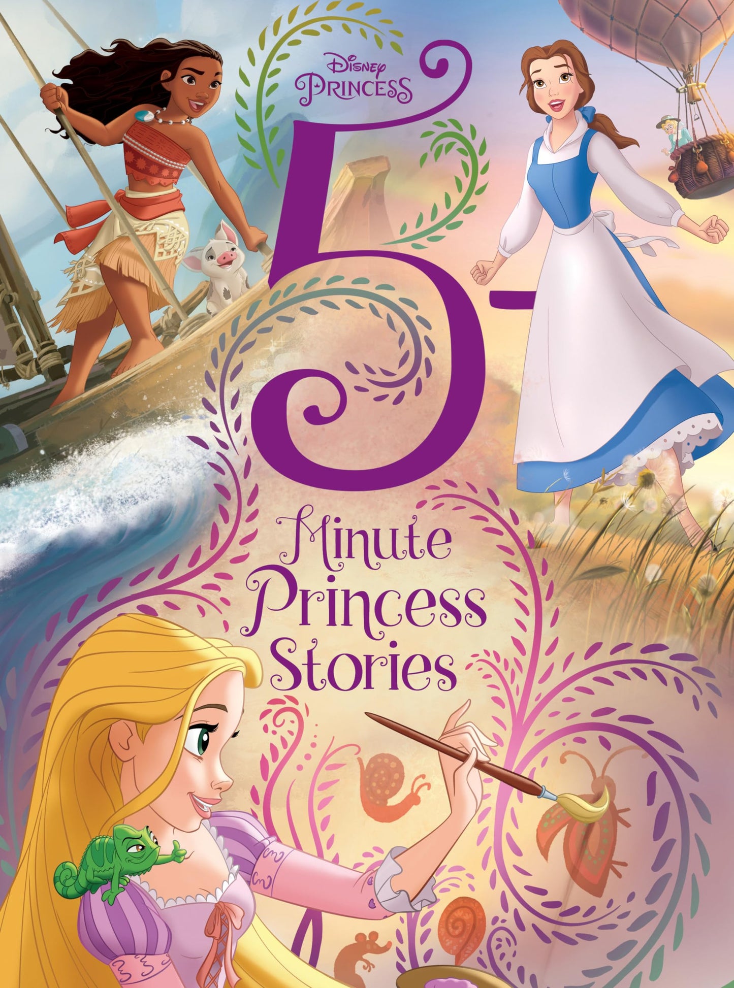 Disney Princess: 5-Minute Princess Stories (5-Minute Stories) - 3496