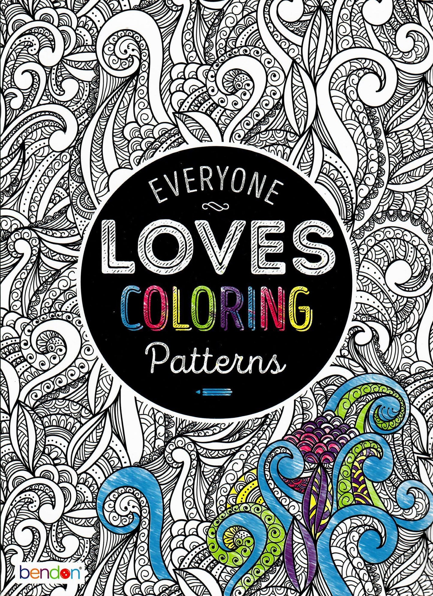 Bendon 90282 Patterns Advanced Coloring Book - 4195