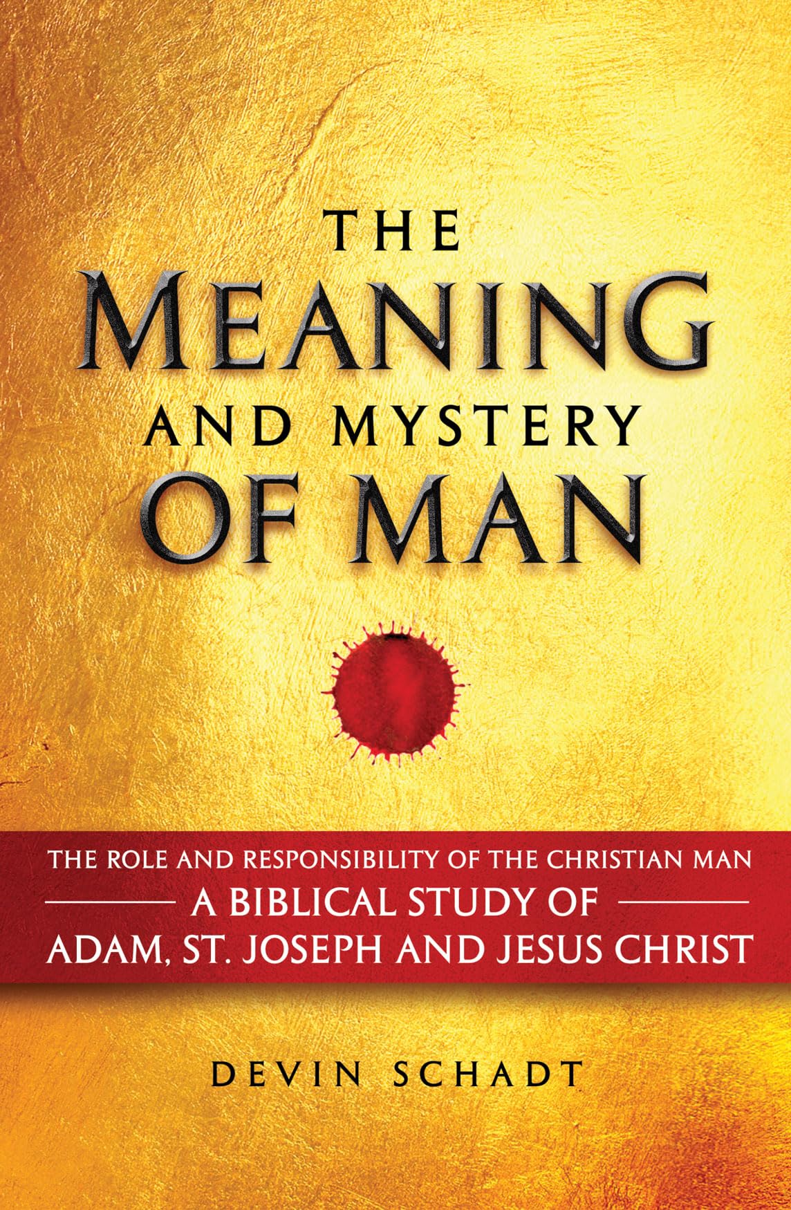 The Meaning and Mystery of Man: The Role and Responsibility of the Christian Man: A Biblical Study of Adam, St. Joseph and Jesus Christ - 6572