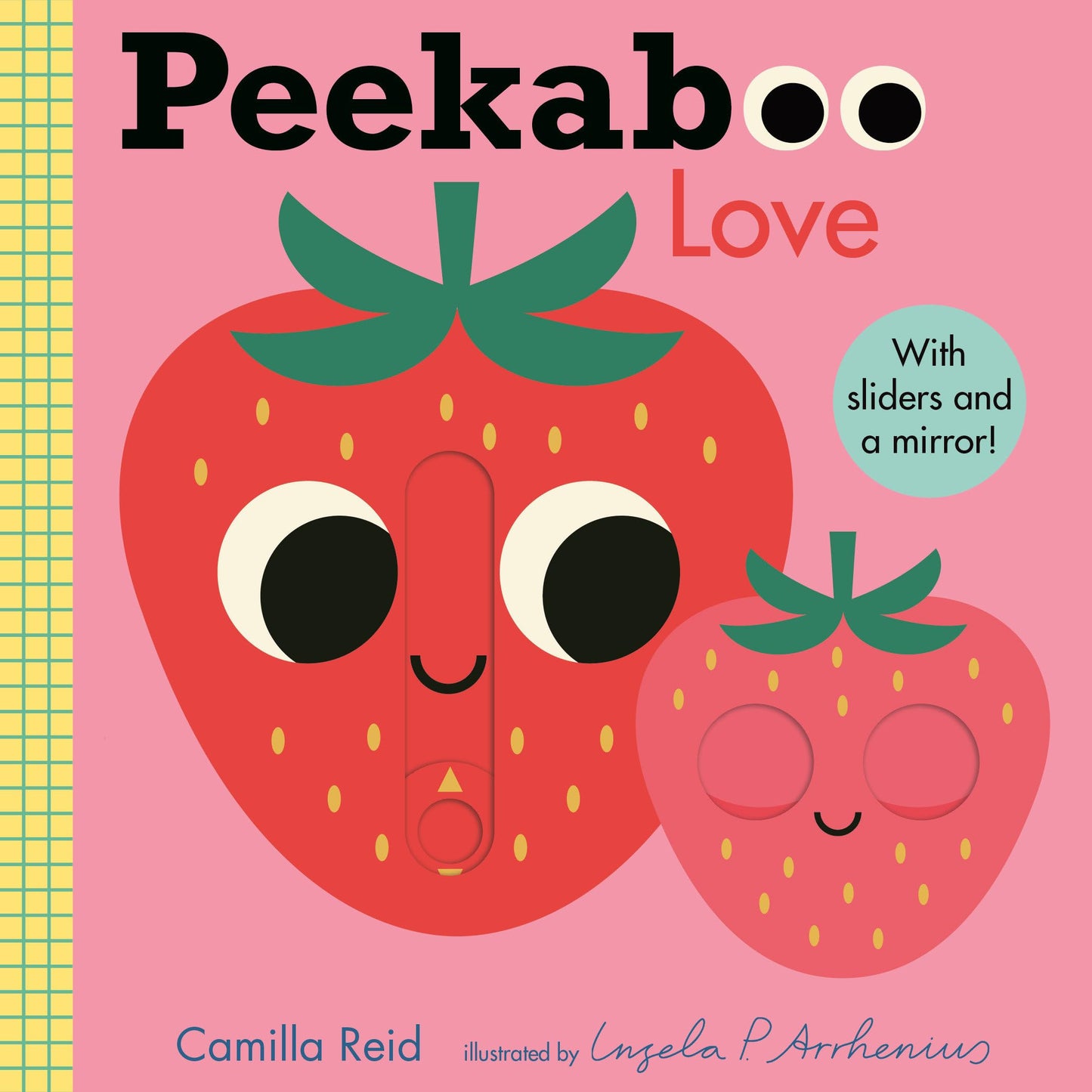 Peekaboo: Love: (An Interactive Board Book for Babies & Toddlers with Mirror & Sliders to Push, Pull, or Turn. Cute Artwork Includes a Strawberry, Rainbow, Ladybug, & More.) (Peekaboo You) - 7524