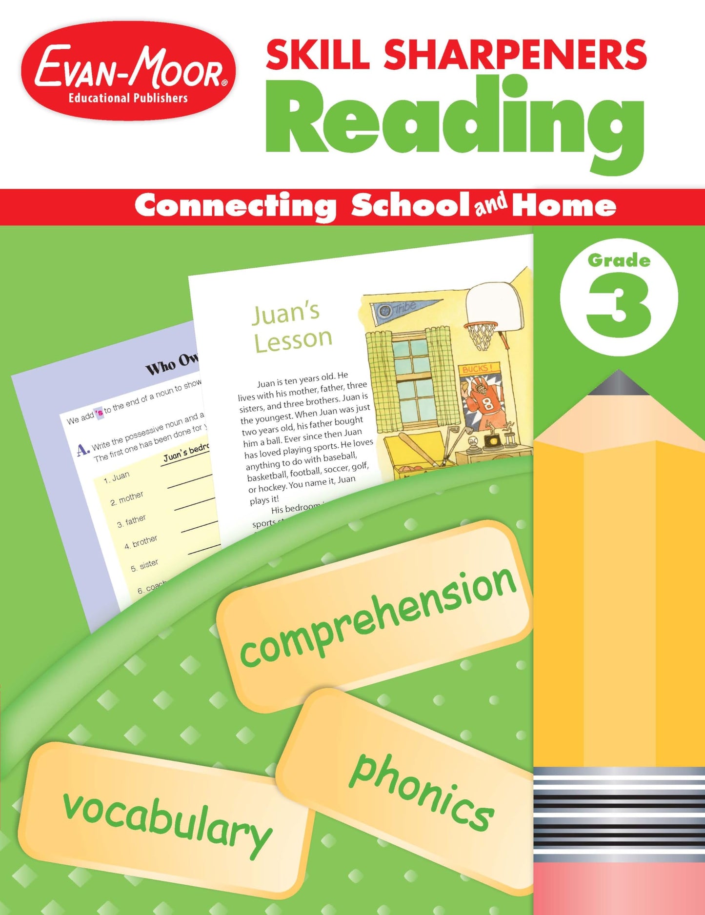 Skill Sharpeners: Reading, Grade 3 Workbook - 5826