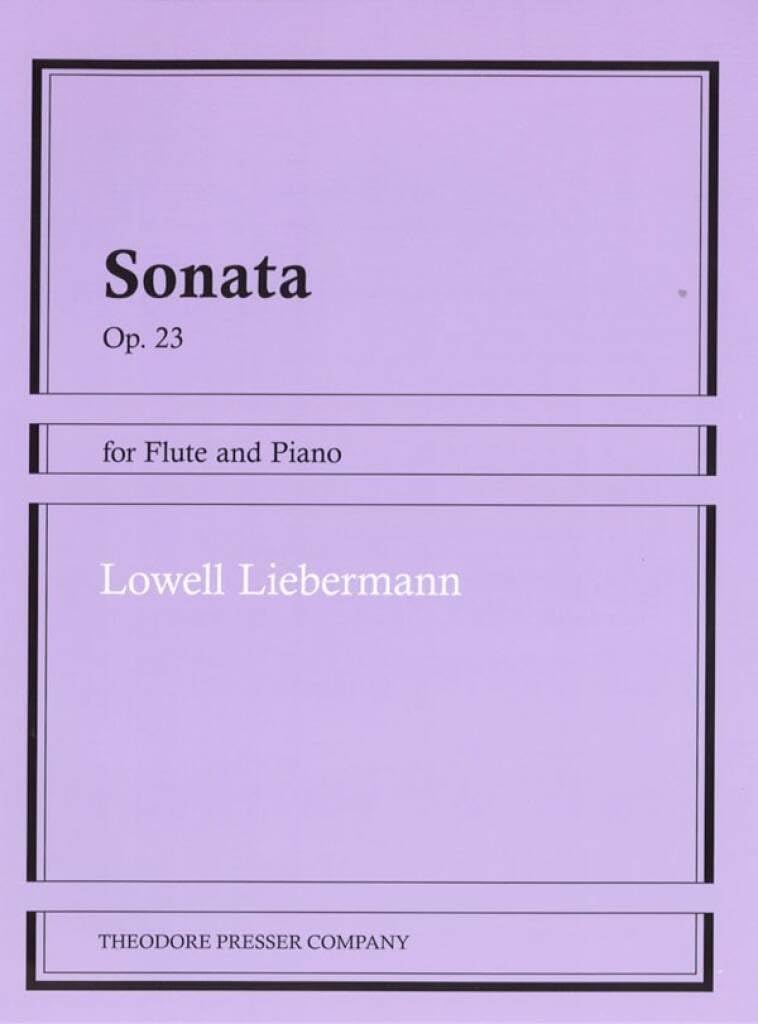 Sonata Op. 23 for Flute and Piano