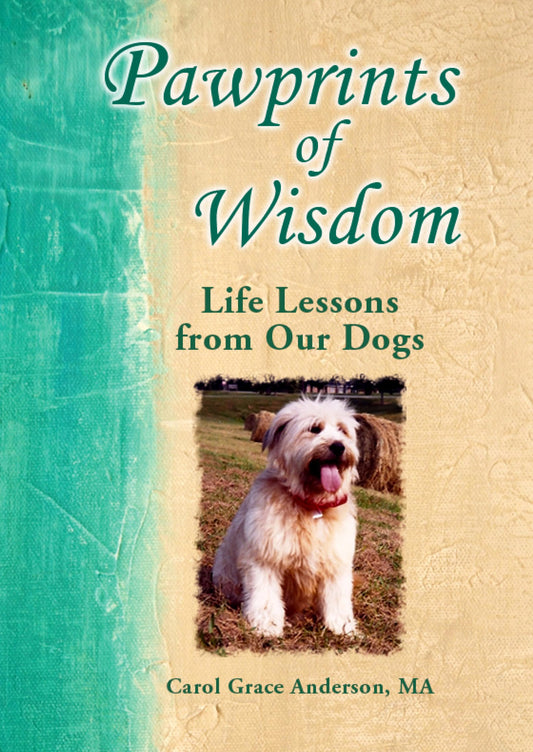 Pawprints of Wisdom: Life Lessons from Our Dogs by Carol Grace Anderson, A Inspiring and Sentimental Gift Book for Any Dog Lover from Blue Mountain Arts - 8735
