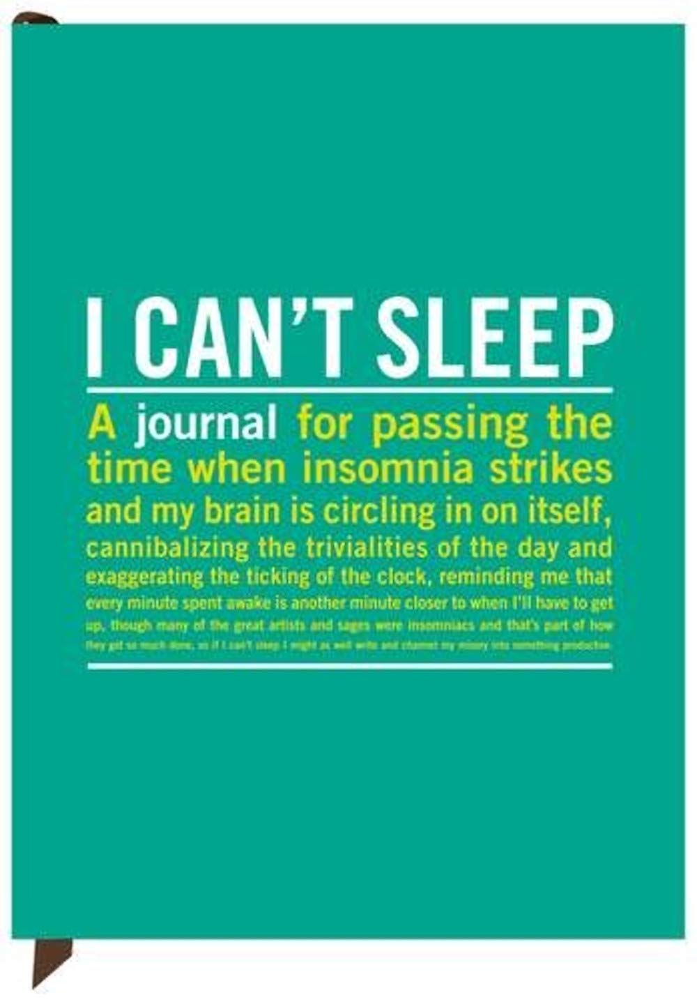 Knock Knock I Can't Sleep Inner-Truth Journal