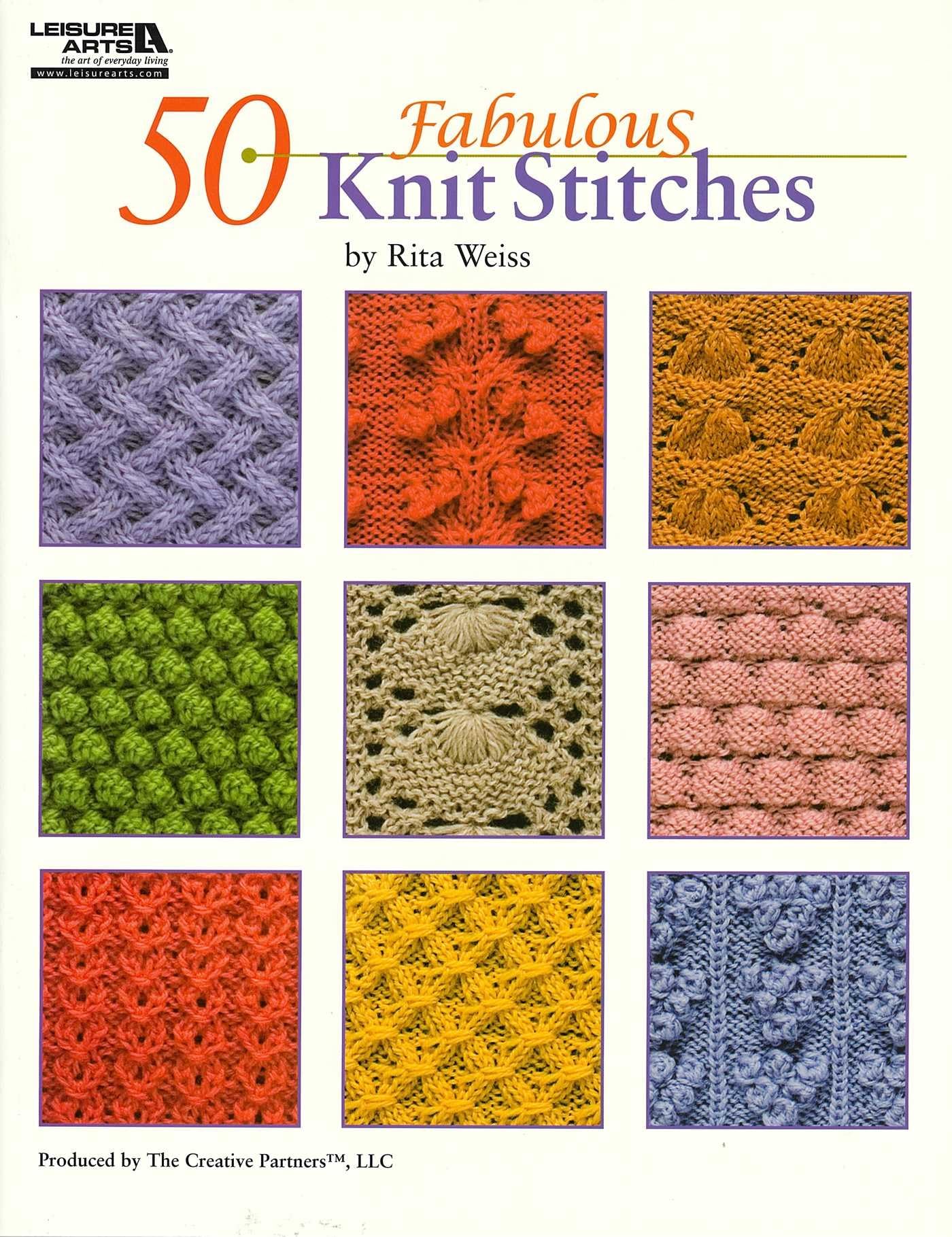 50 Fabulous Knit Stitches (Leisure Arts #4280)