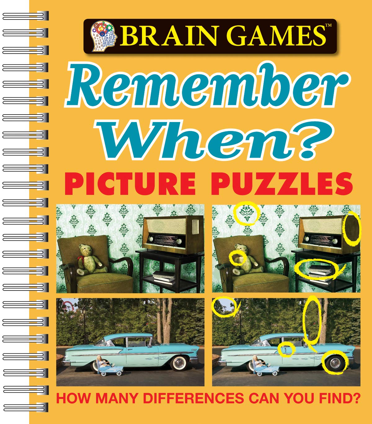 Brain Games - Picture Puzzles: Remember When? - How Many Differences Can You Find? - 1422