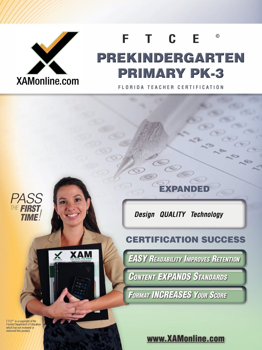 FTCE Prekindergarten/Primary PK-3: Teacher Certification Exam (XAM FTCE)