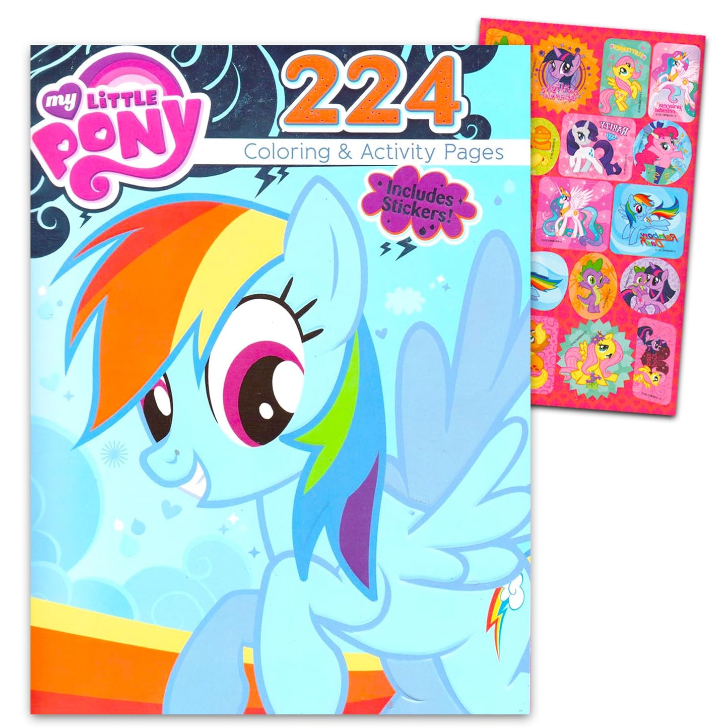 Bendon My Little Pony 224 Coloring & Activity Book Including Stickers - 2618
