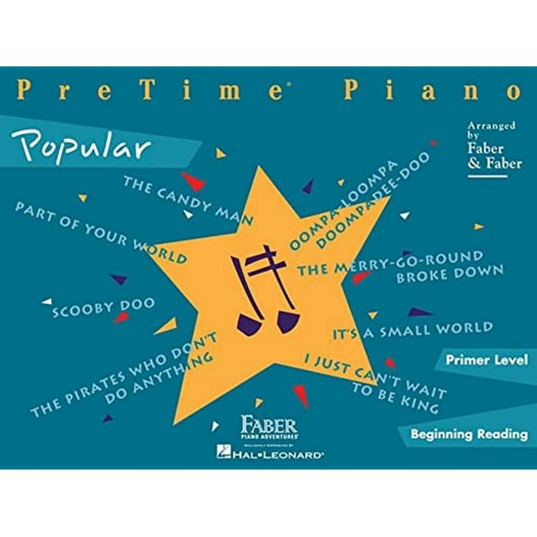 PreTime Piano Popular - Primer Level (Pretime Piano Series) - 152