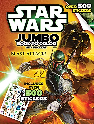 Bendon Publishing Star Wars Giant Sticker Book to Color