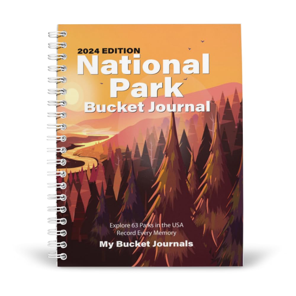 2021 National Park Bucket Journal - Perfect Travel Journal, Adventure Book, Camping Journal, and Trip Planner - Gift for Outdoor Summer Vacation Road Trips - Includes New River Gorge Park