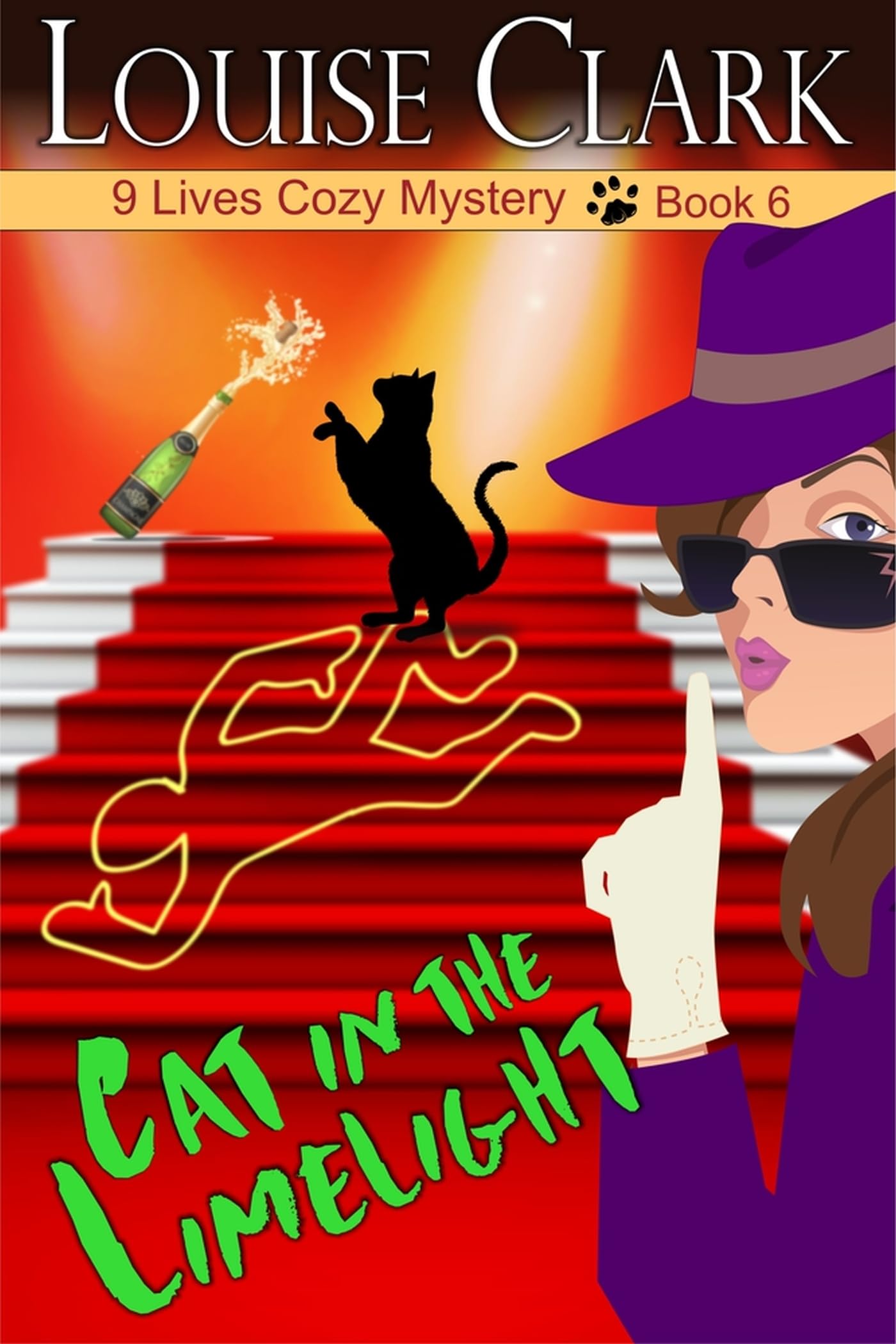 Cat in the Limelight (The 9 Lives Cozy Mystery Series)
