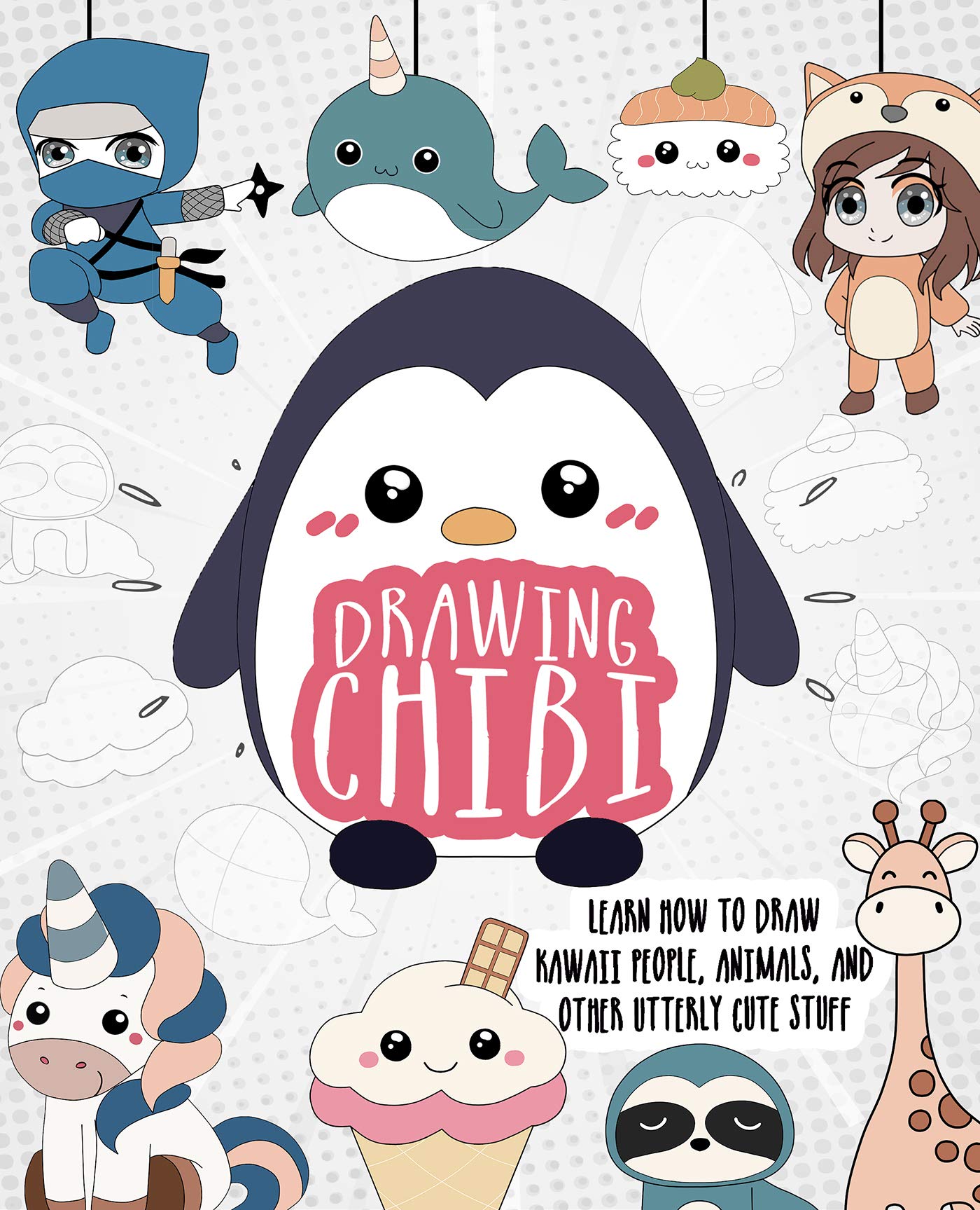Drawing Chibi: Learn How to Draw Kawaii People, Animals, and Other Utterly Cute Stuff (How to Draw Books) - 9648
