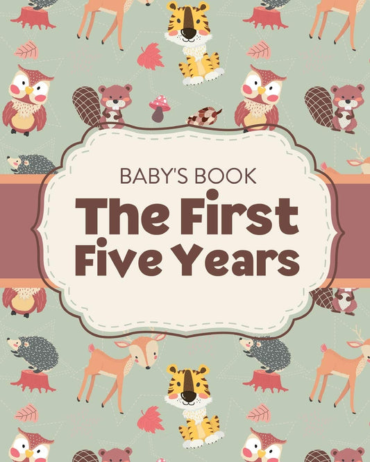 Baby's Book The First Five Years: Memory Keeper First Time Parent As You Grow Baby Shower Gift - 1883