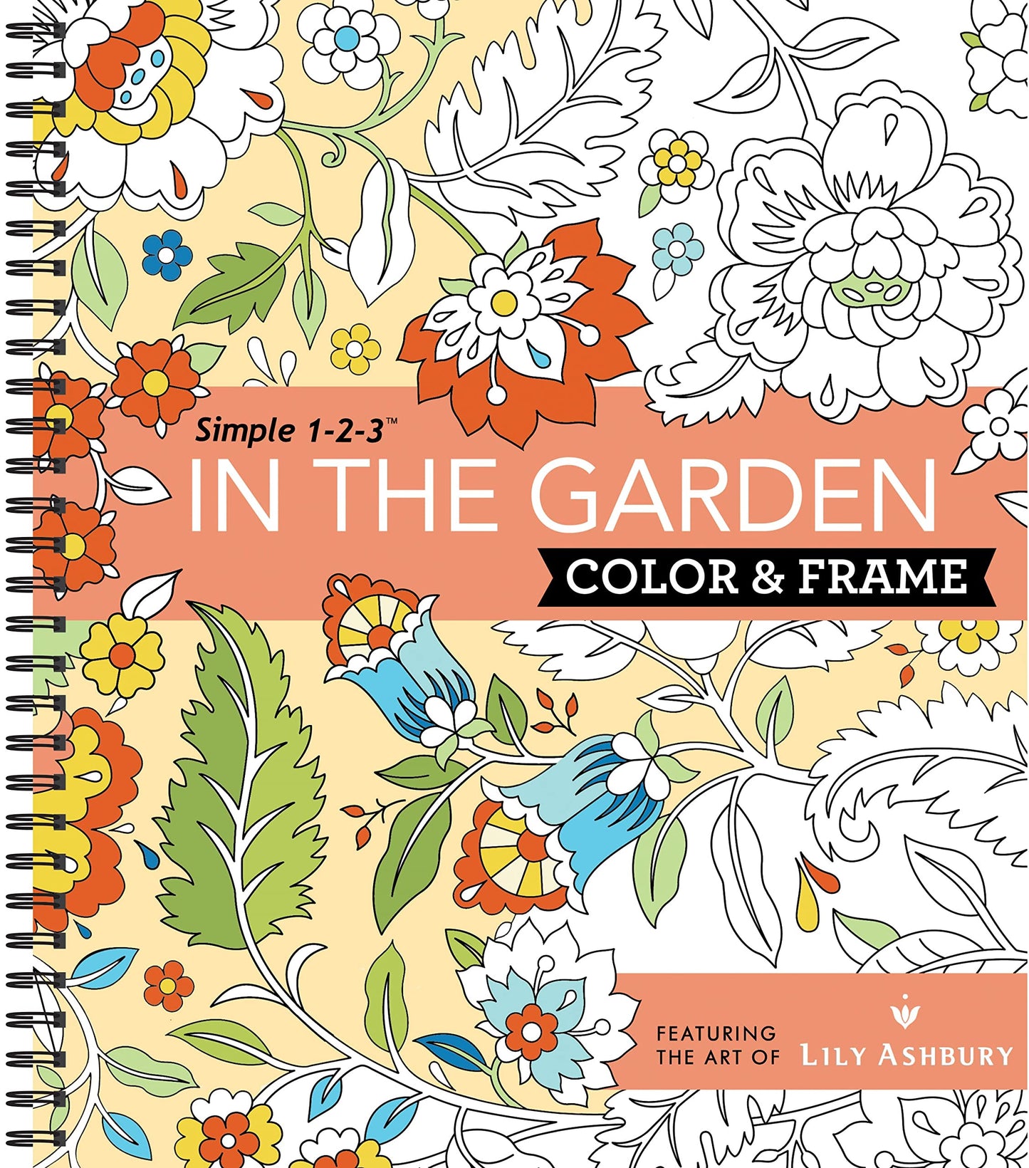 Color & Frame - In the Garden (Adult Coloring Book) - 6597