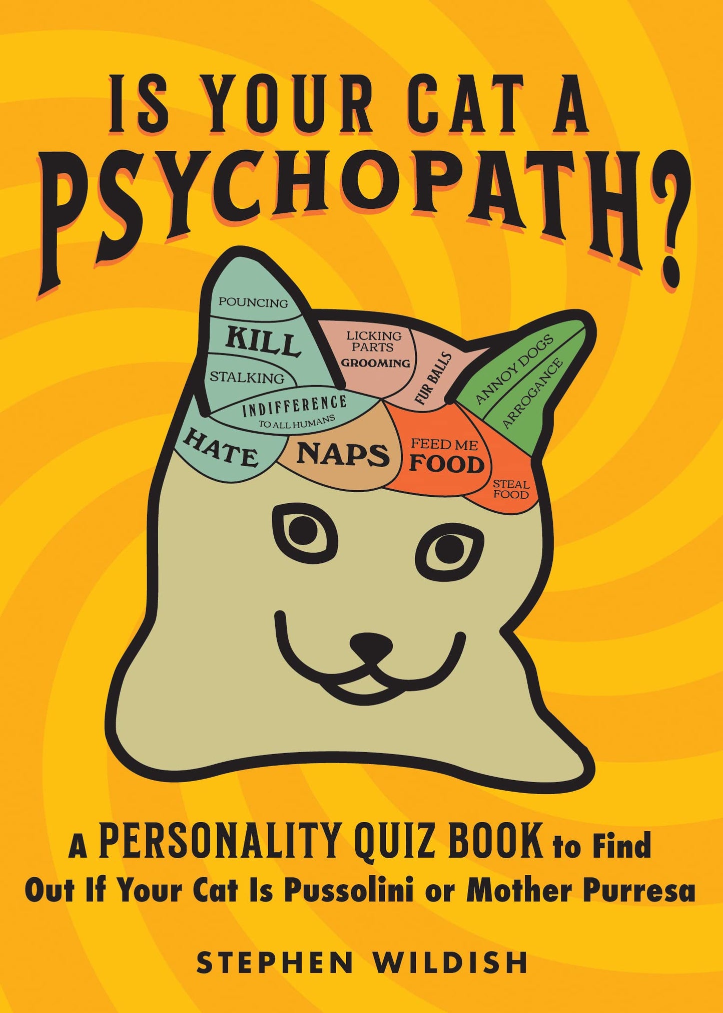 Is Your Cat a Psychopath?: A Personality Quiz Book to Find Out If Your Cat Is Pussolini or Mother Purresa - 9516
