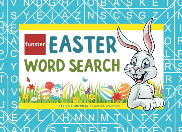 Funster Easter Word Search: Easter basket stuffer - 4914