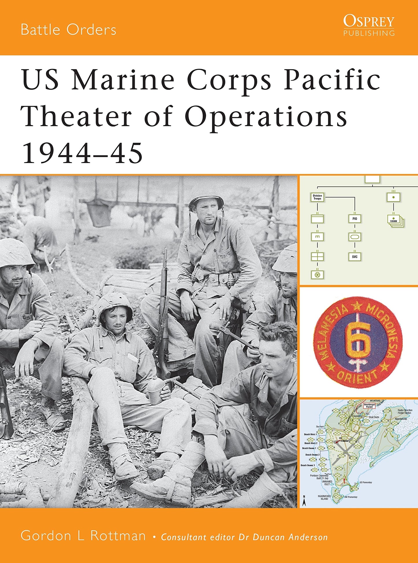 US Marine Corps Pacific Theater of Operations 1944–45 (Battle Orders, 8) - 5725