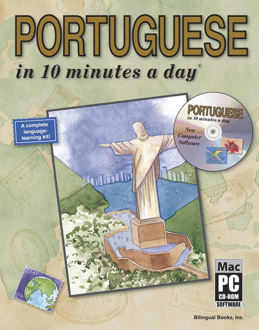 PORTUGUESE in 10 minutes a day® with CD-ROM - 8174