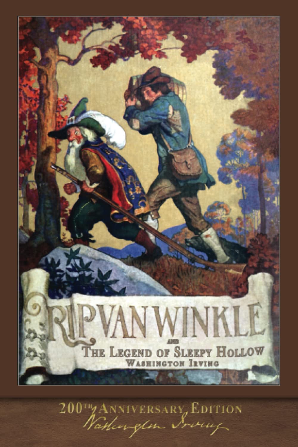 Rip Van Winkle and The Legend of Sleepy Hollow: Illustrated 200th Anniversary Edition - 7371
