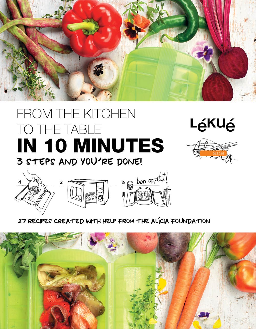 Lekue "10 Minute" Cookbook