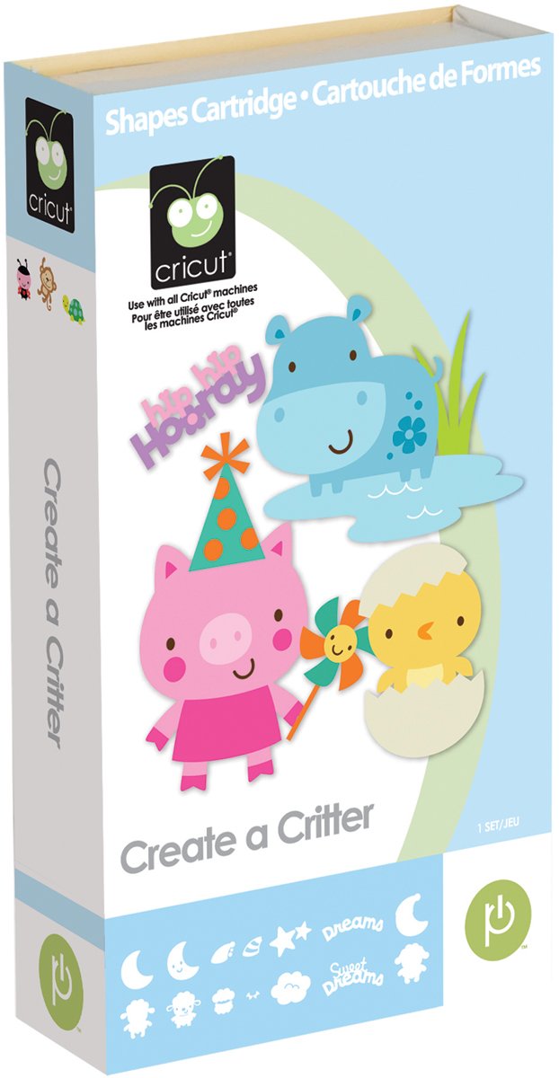 Cricut Create a Critter Cartridge - 3781