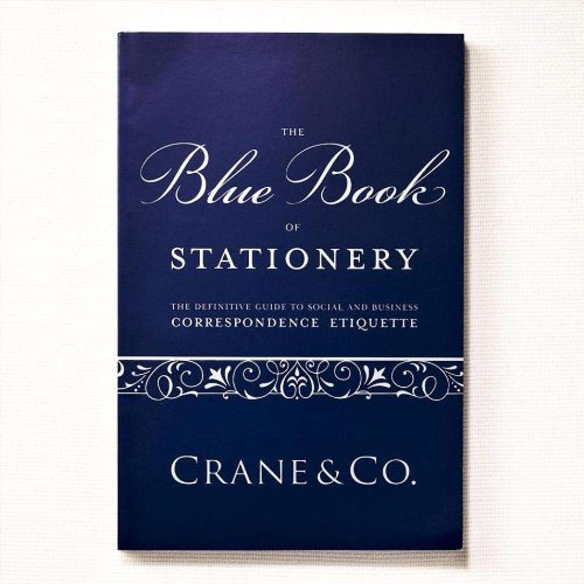 Crane & Co. Blue Book of Stationery (CA9000A), White