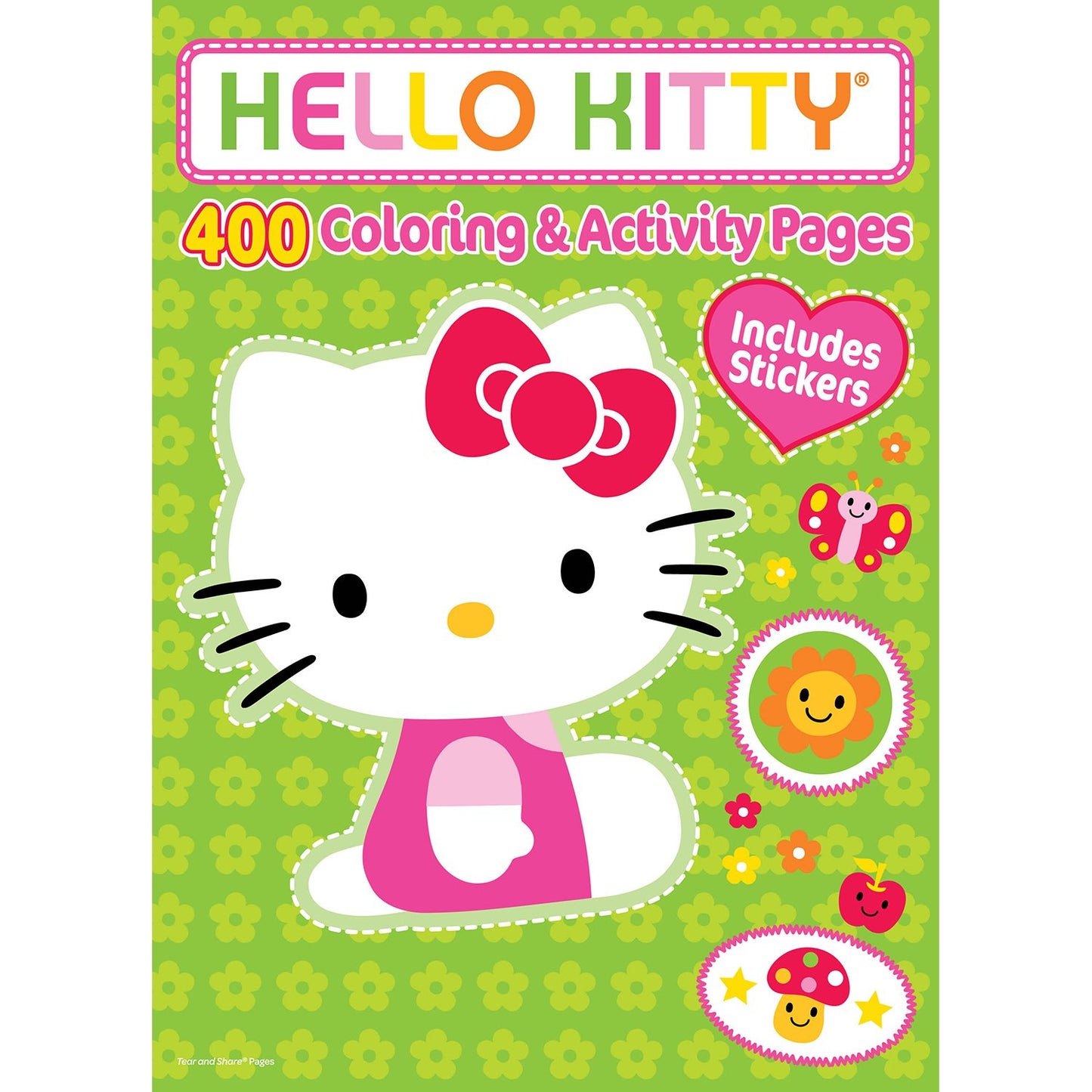 Bendon Hello Kitty Huge Coloring Book with Stickers (400 Pages) - 483
