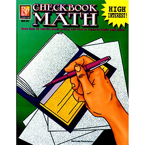 Checkbook Math Learning Materials Math Rem524 Remedia Publications