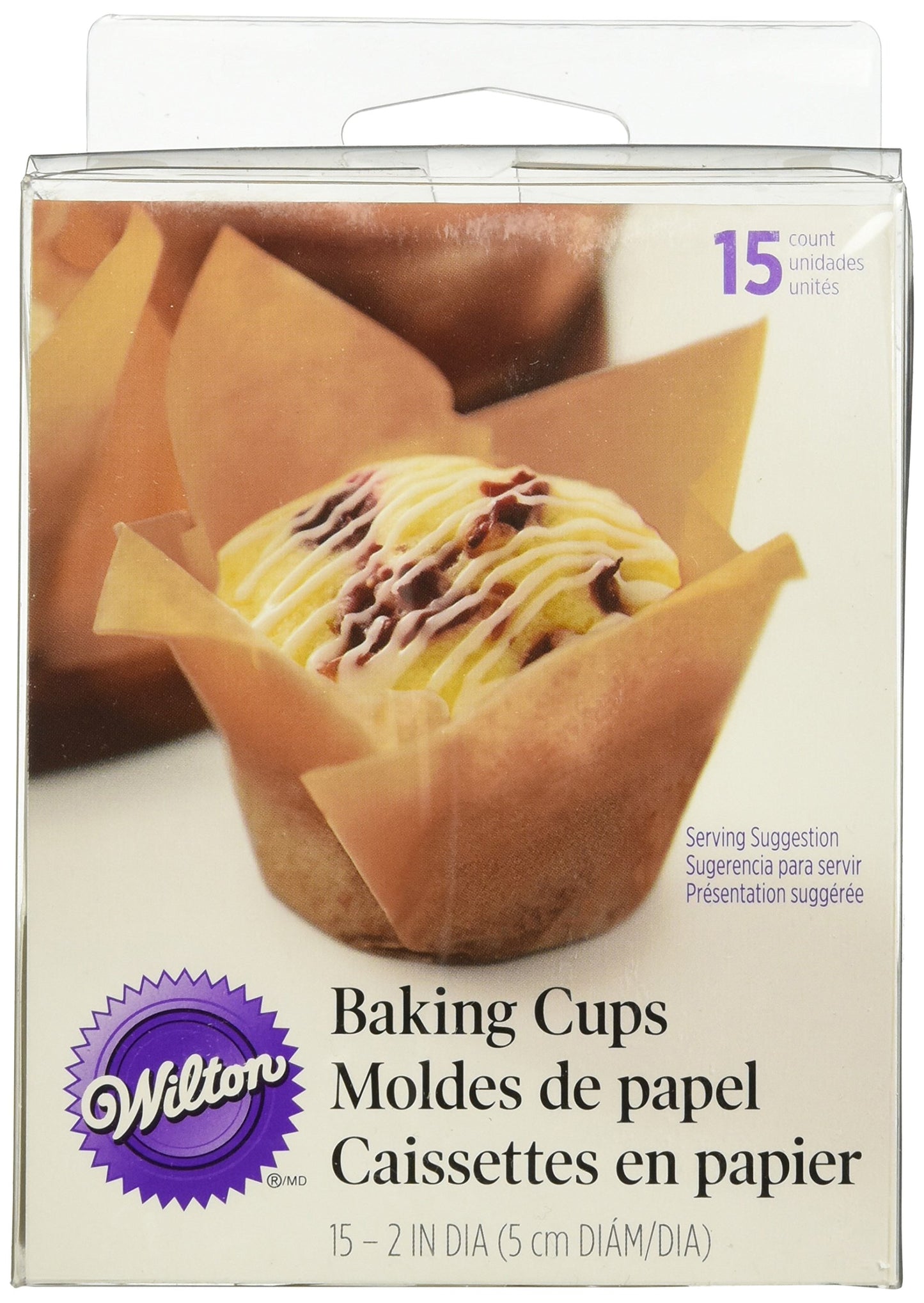 Wilton 15 Count Parchment Pleated Cup, Assorted