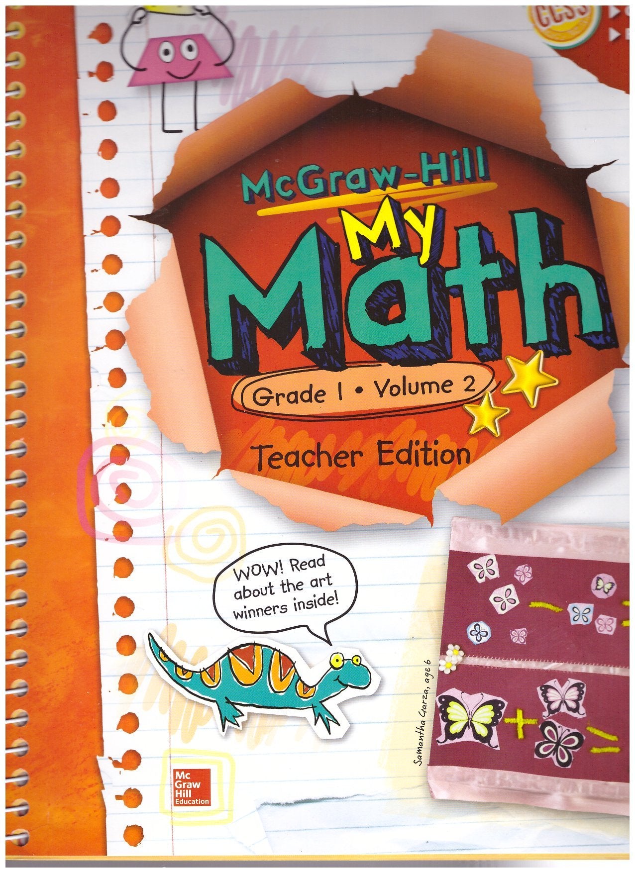 "My Math" Grade 1 Volume 2 Teacher's Edition - 8275