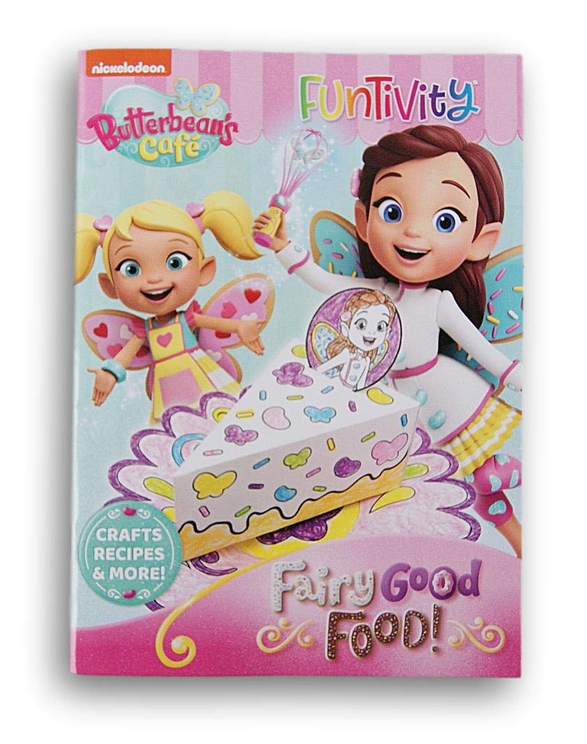 Butterbean's Cafe Funtivity Activity Book - 32 Pages - Crafts, Recipes, and More!