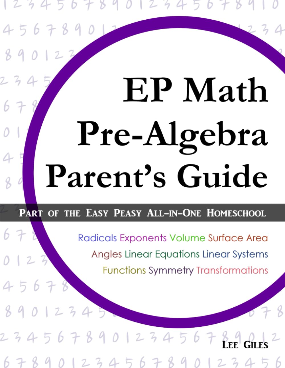 EP Math Pre-Algebra Parent's Guide: Part of the Easy Peasy All-in-One Homeschool - 7595